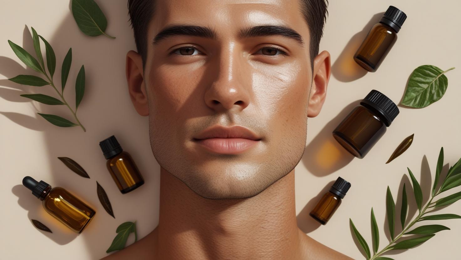 Soins visage homme : routine naturelle contre acné, rougeurs et irritations