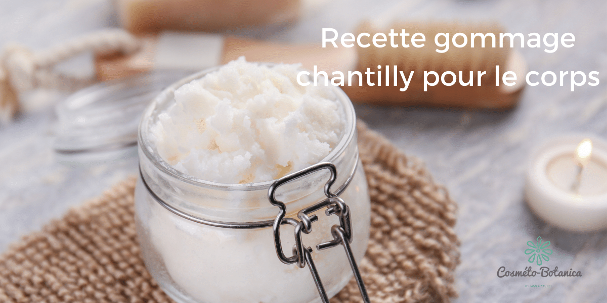 Recette gommage chantilly pour le corps