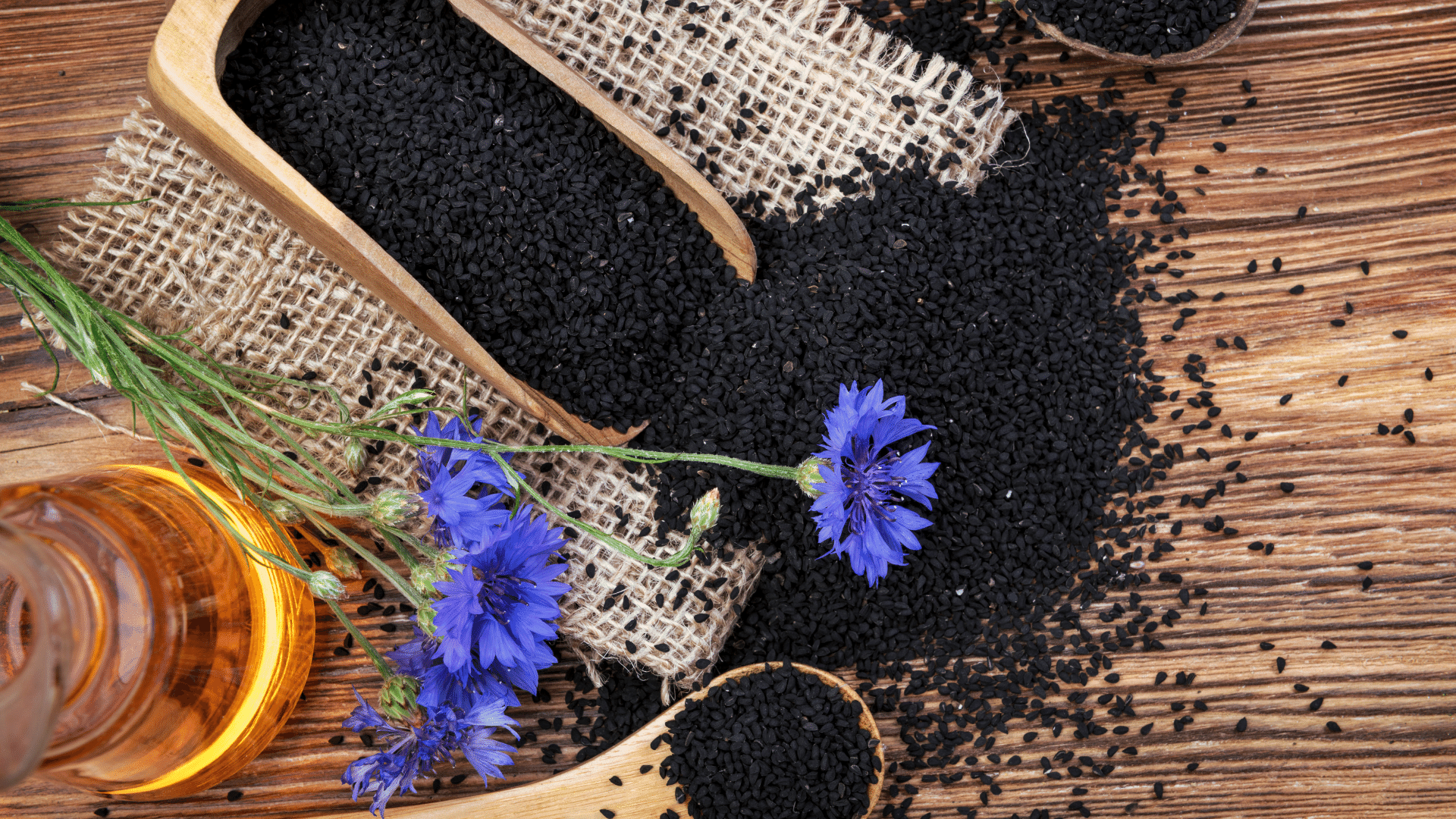 L’huile de Nigelle pour la peau et les cheveux